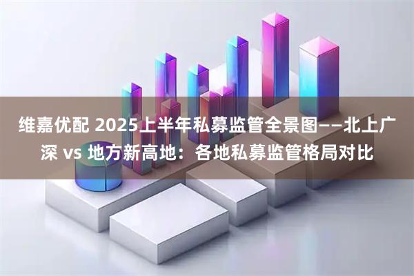 维嘉优配 2025上半年私募监管全景图——北上广深 vs 地方新高地：各地私募监管格局对比